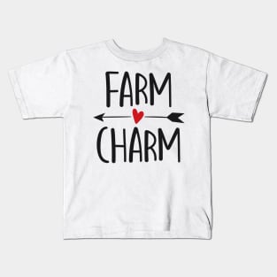 Farm charm Kids T-Shirt